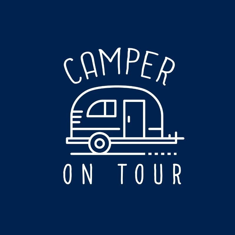 Camper on tour