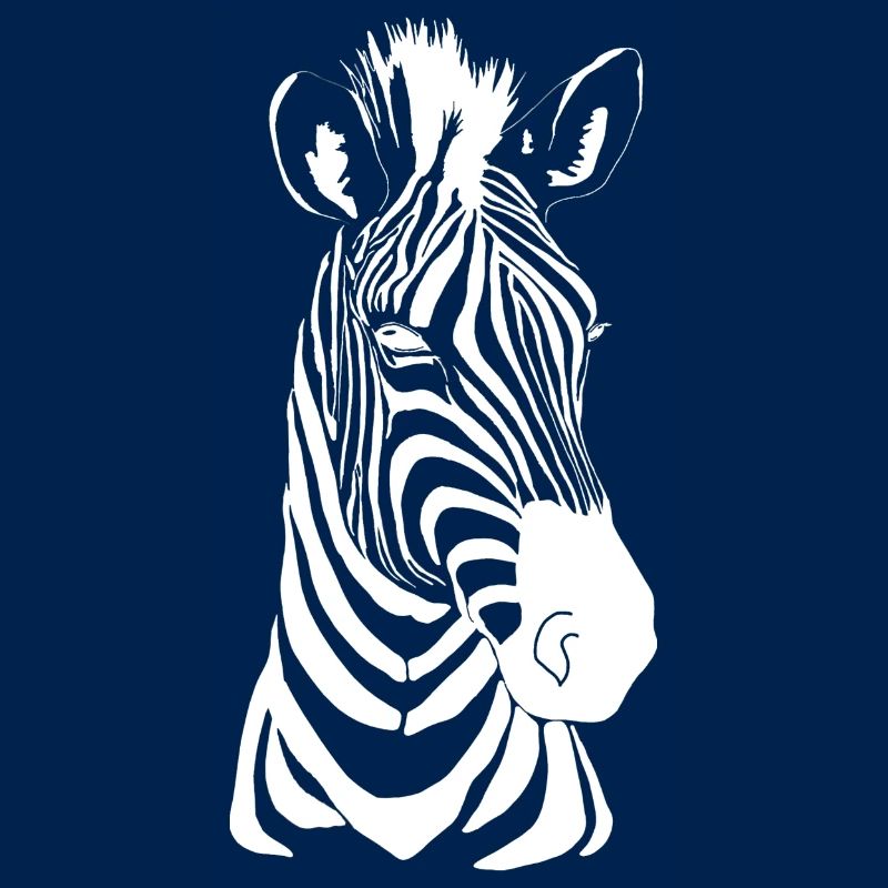 Zebra weiß