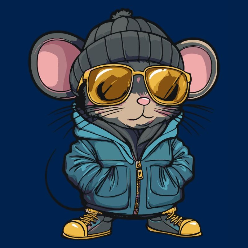 Mouse Winter Comic