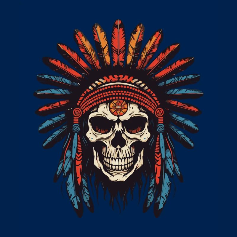 Crâne de chef indien Apache