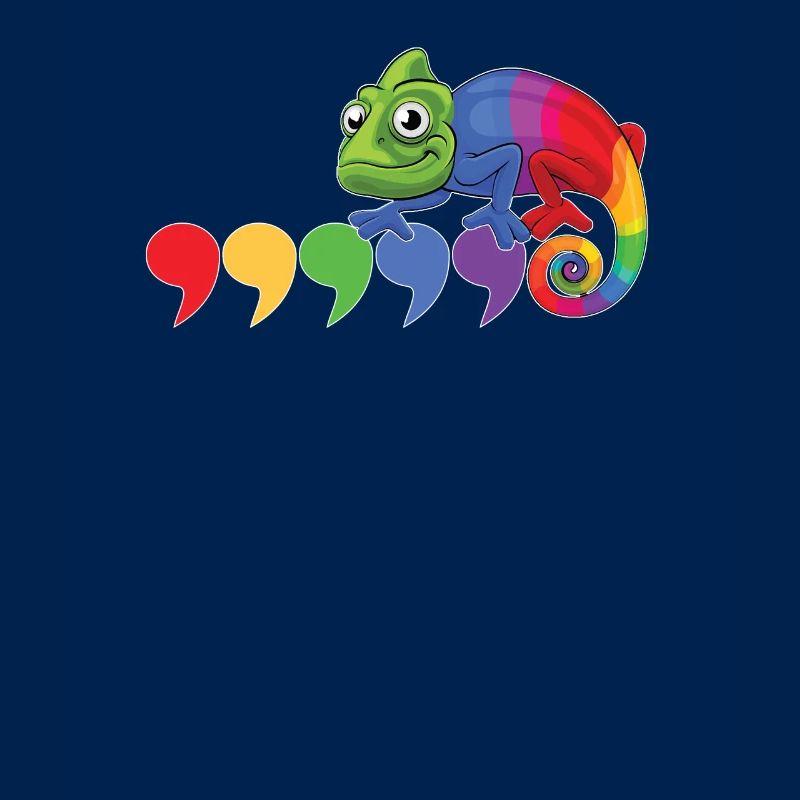 Virgule caméléon