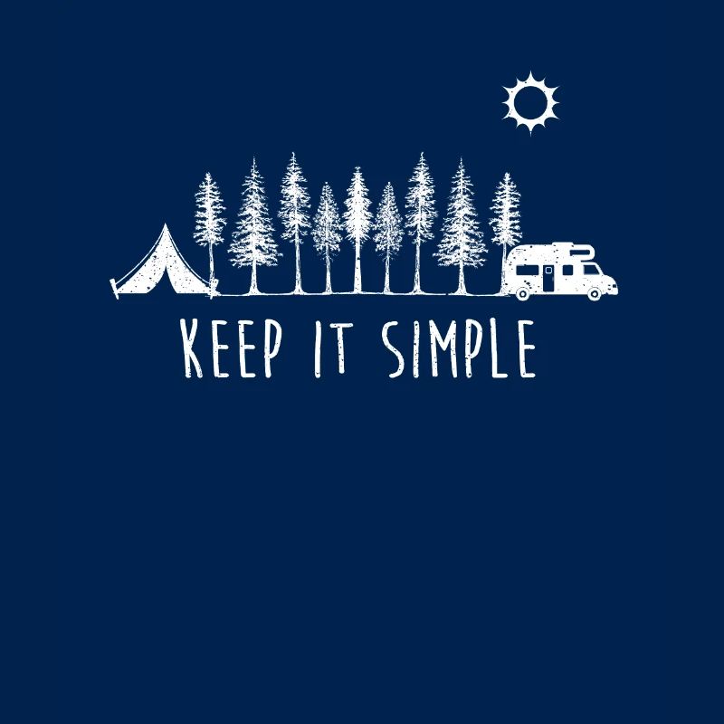 Keep it simple Wandern Camping