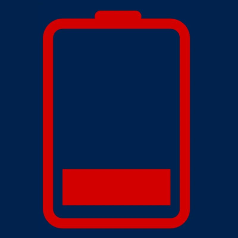 Batterie 25 Prozent