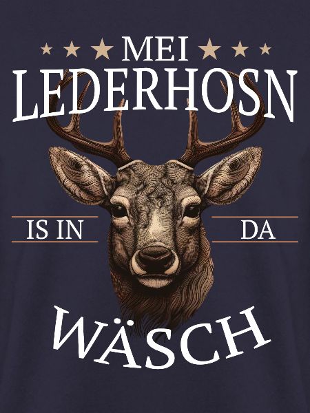 Hirsch Trachtenshirt Geweih Hirsche
