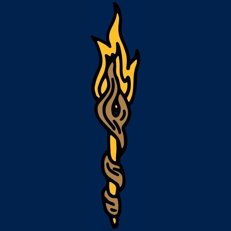 Magic wand torch wizard magic magician