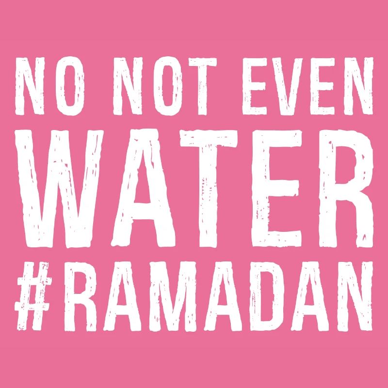 Non même pas d’eau Ramadan