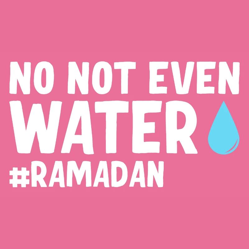 Non même pas d’eau Ramadan