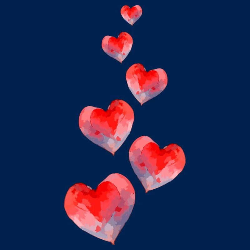 Herzen Rot Liebe