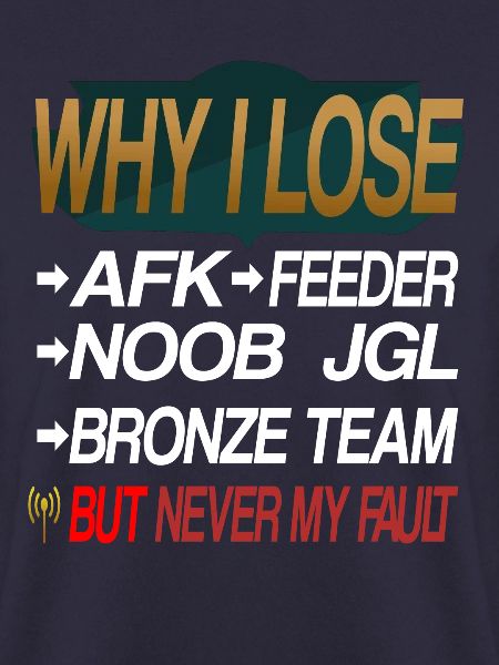 LOL WHY I LOSE
