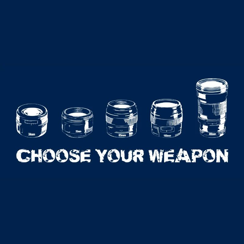Choose Your Weapon! (white)