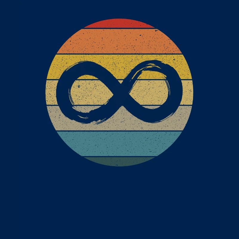Neurodiversity Infinity Sunset Autismusbewusstsein