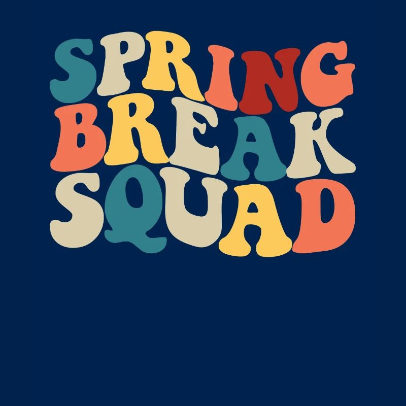 Spring Break Squad Retro Spring Break 2025
