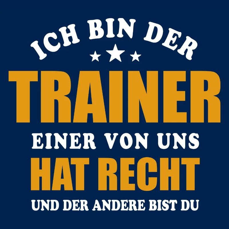Ich bin der Trainer - einer von uns hat Recht