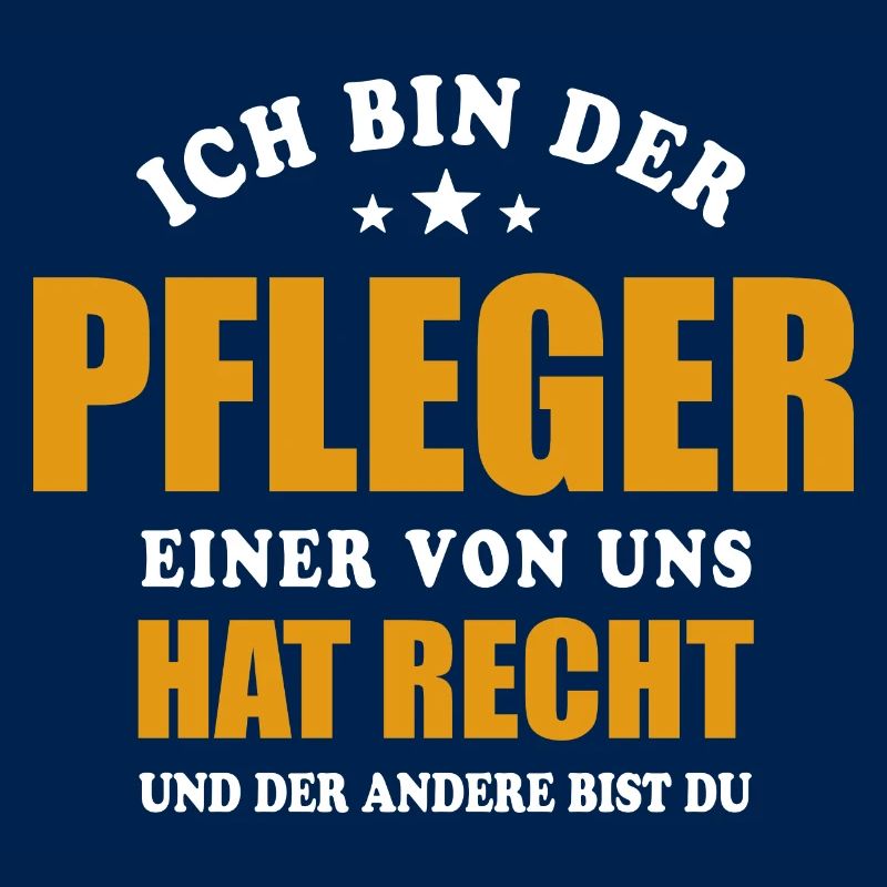 Ich bin der Pfleger - einer von uns hat Recht