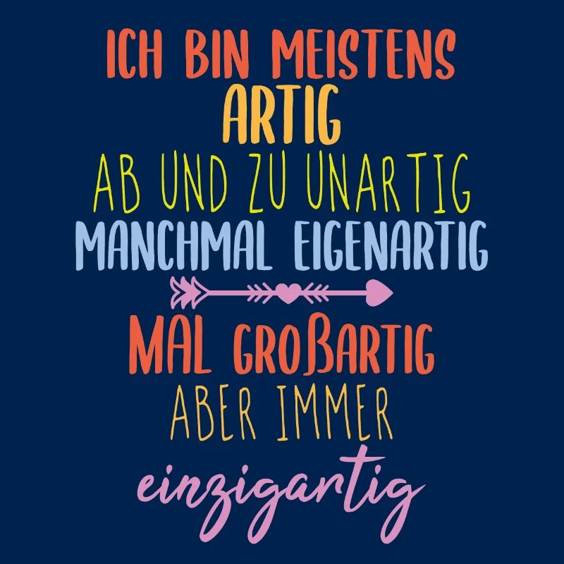 Einzigartig Spruch