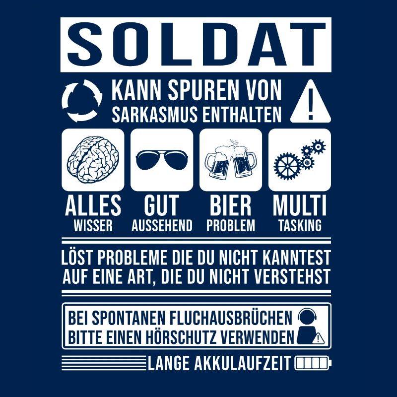 Soldat Spruch lustig