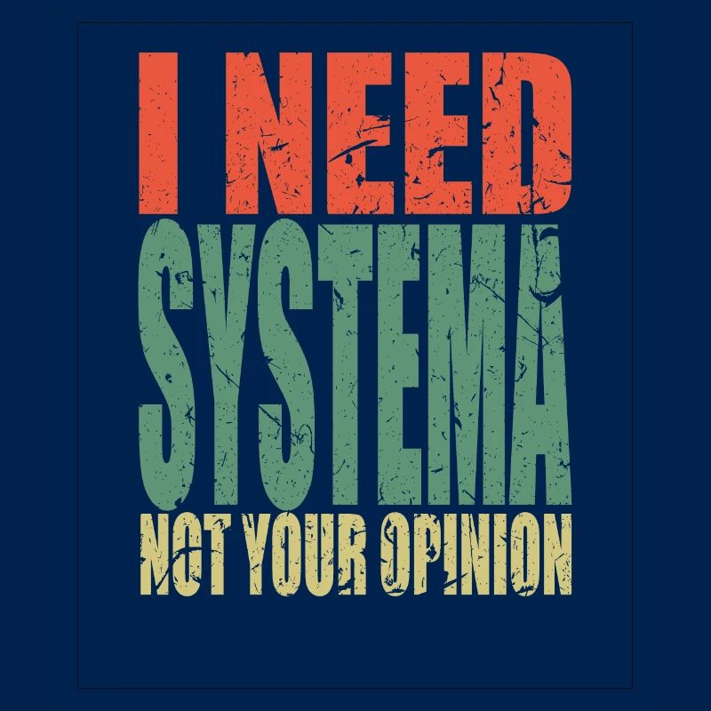 Systema Spruch lustig
