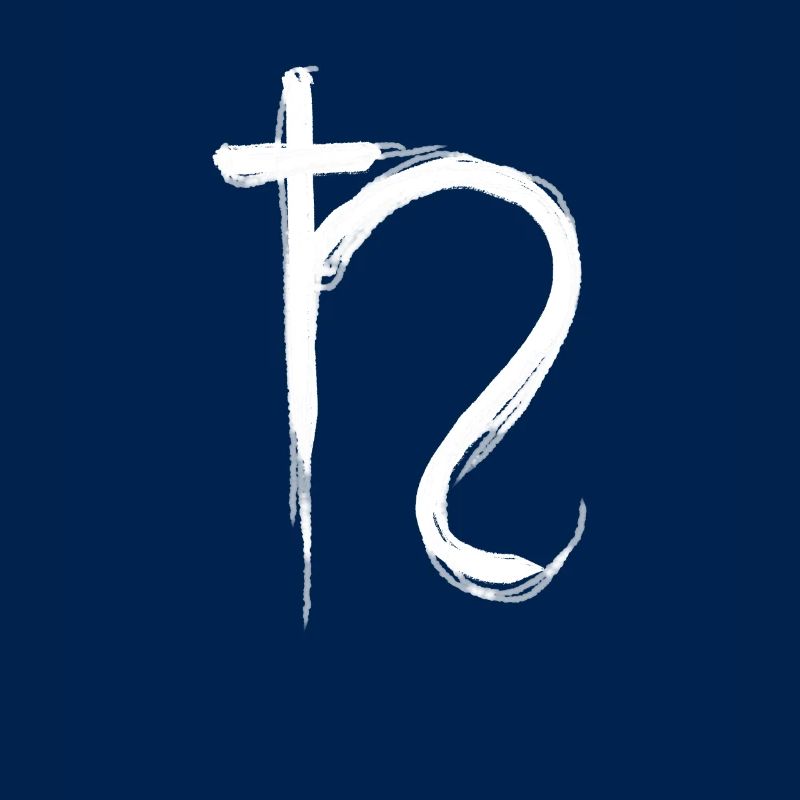 Symbole d’astrologie de Saturne