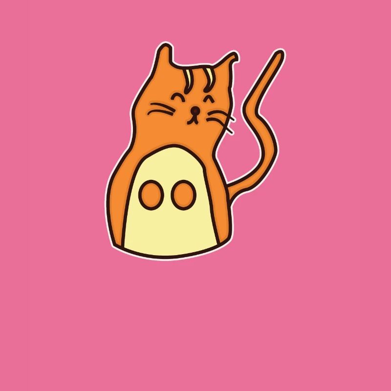 Chat dessiné à la main