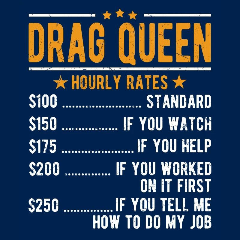 Drag Queen Stundenlohn