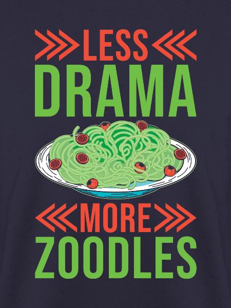Zoodles Zucchini Pasta Spruch