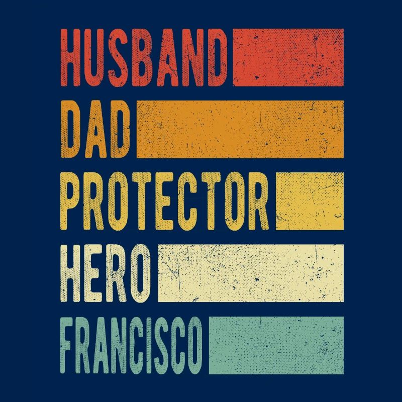 Francisco Name Papa Geschenk