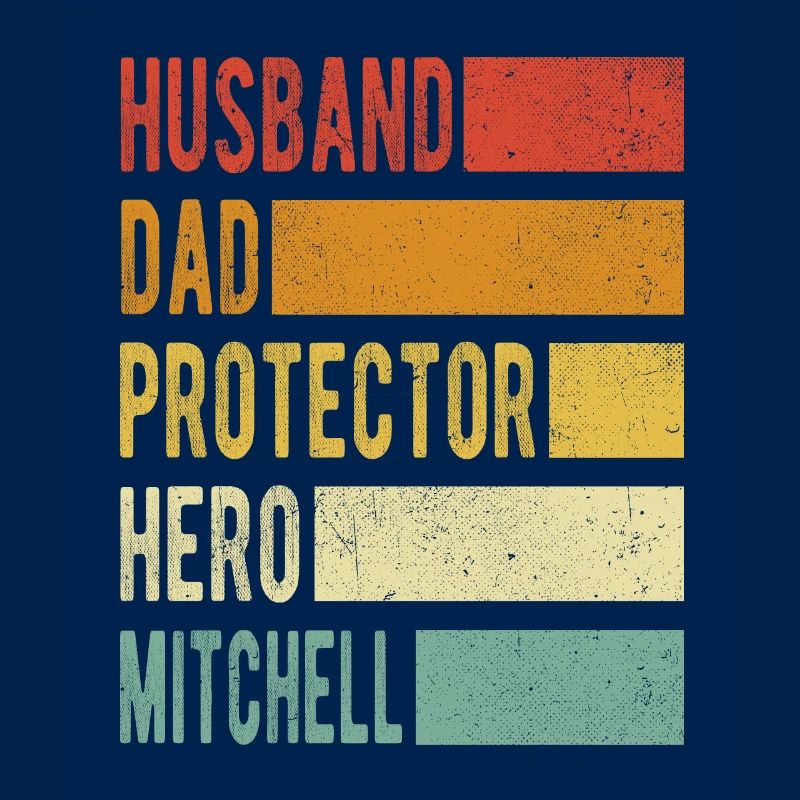 Mitchell Name Papa Geschenk