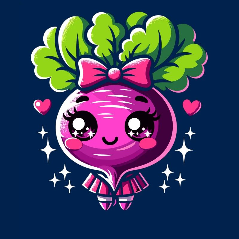 Beetroot Beets Vegetables Kawaii Beets