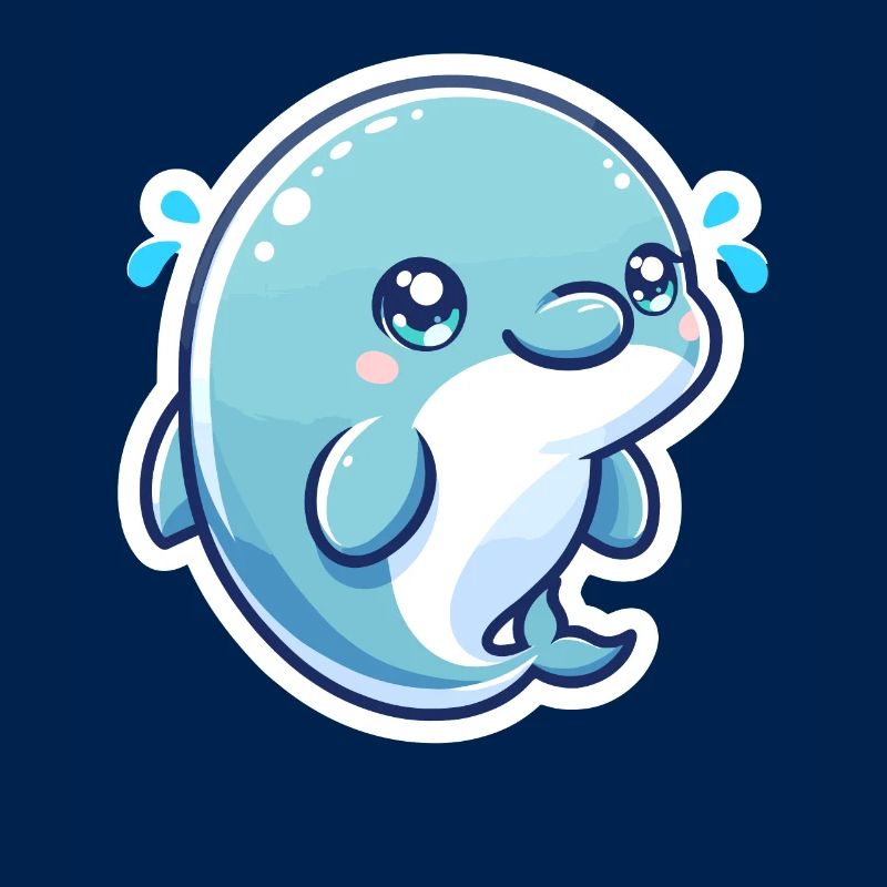 Delfin Kawaii