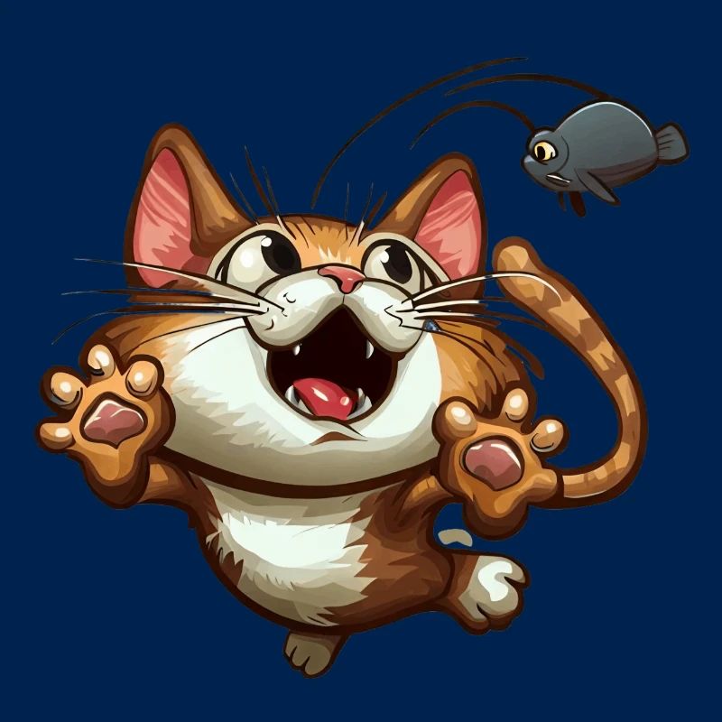 Le chat attrape la souris est attrapé
