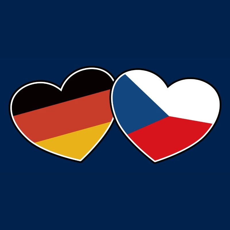 Deutsch Tschechische Freundschaft - Geschenk
