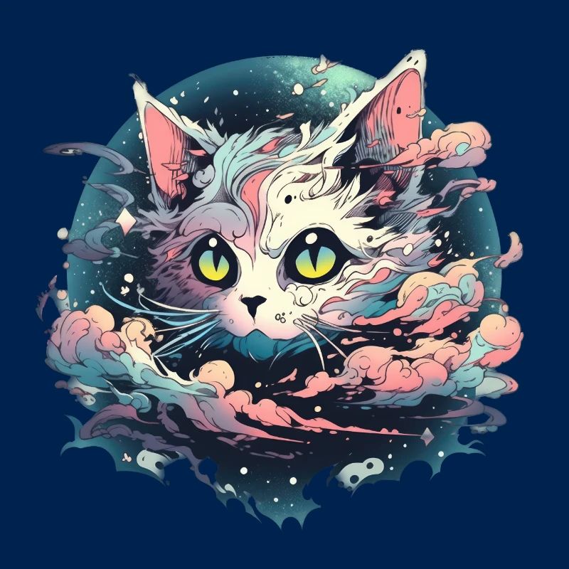 Anime Kawaii Cat Japanese