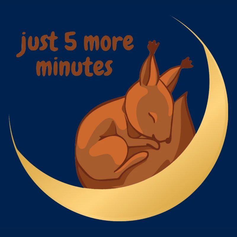 Eichhörnchen auf Mond