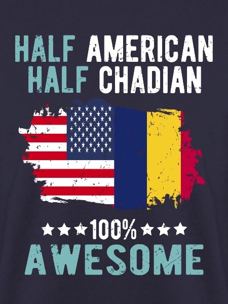 Halb Amerikaner Halb Tschader