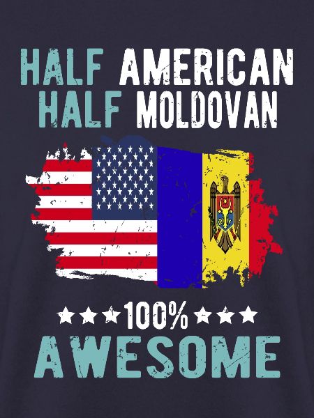 Halb Amerikaner Halb Moldawier