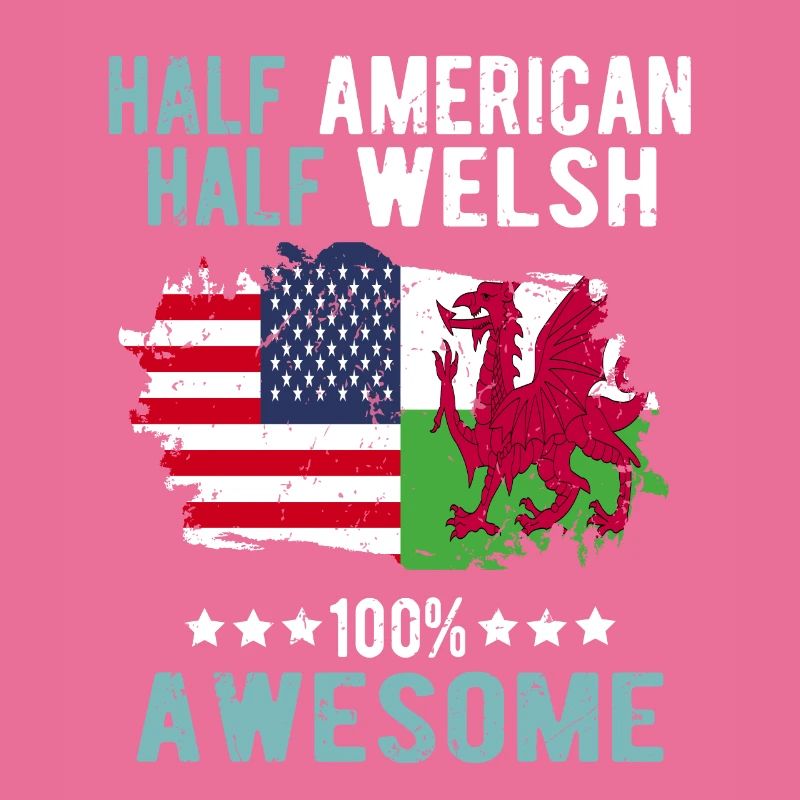 Halb Amerikaner Halb Waliser