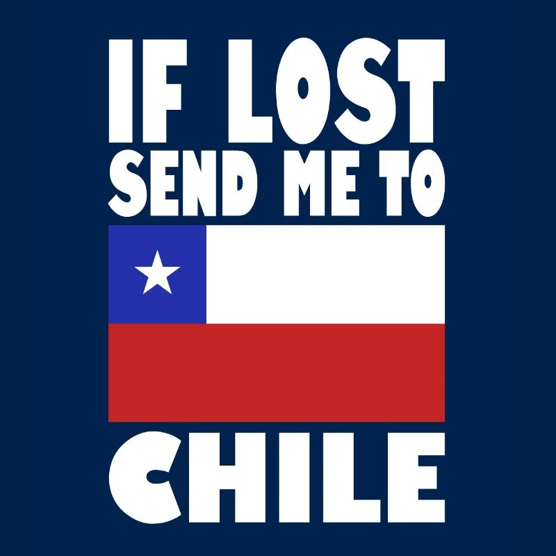 Chile Flagge Spruch