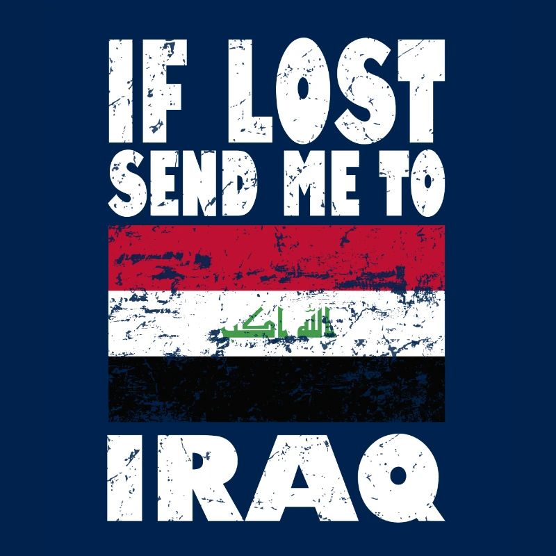 Irak Flagge Spruch