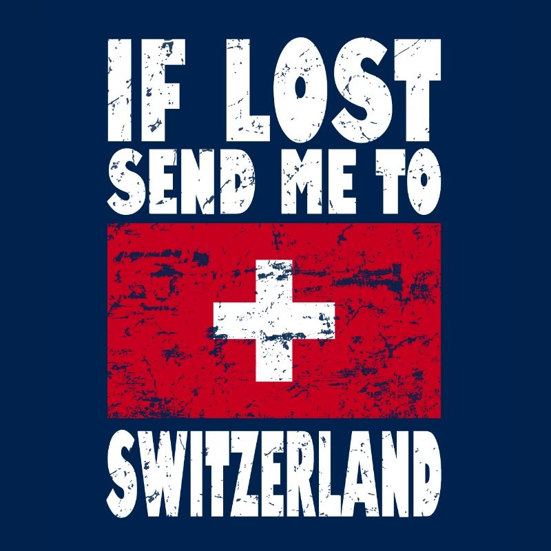 Schweiz Flagge Spruch