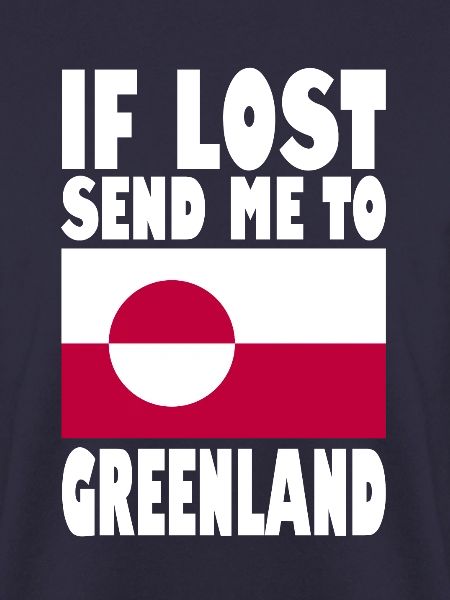 Grönland Flagge Spruch
