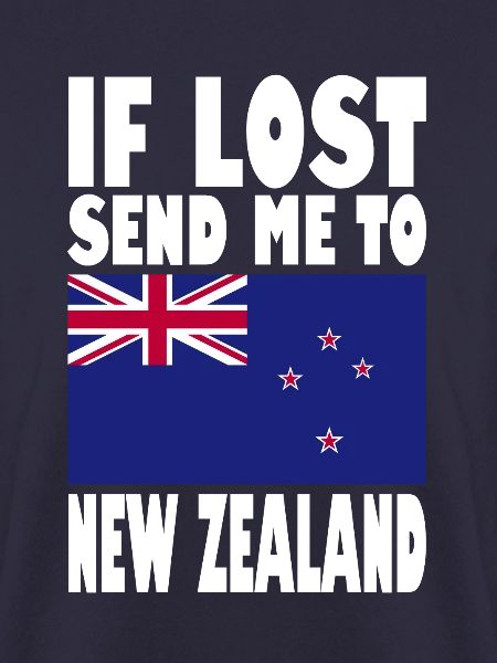 Neuseeland Flagge Spruch