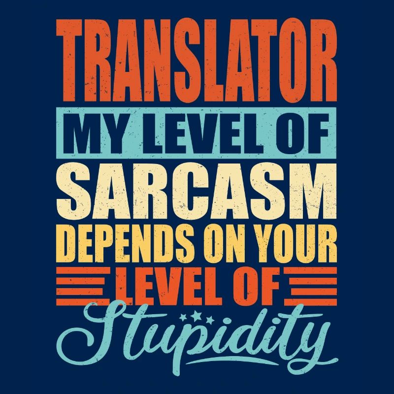 Translator sarcasm