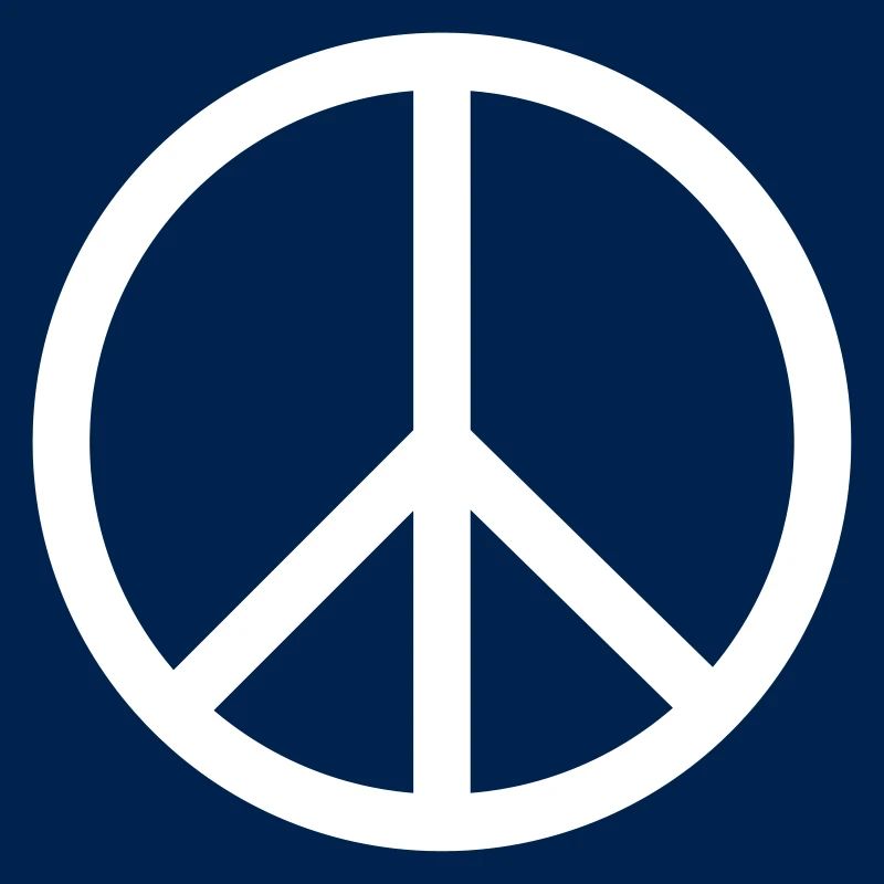 Peace zeichen dick