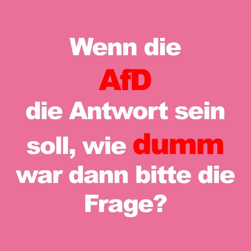 If afd the answer, how stupid the question?