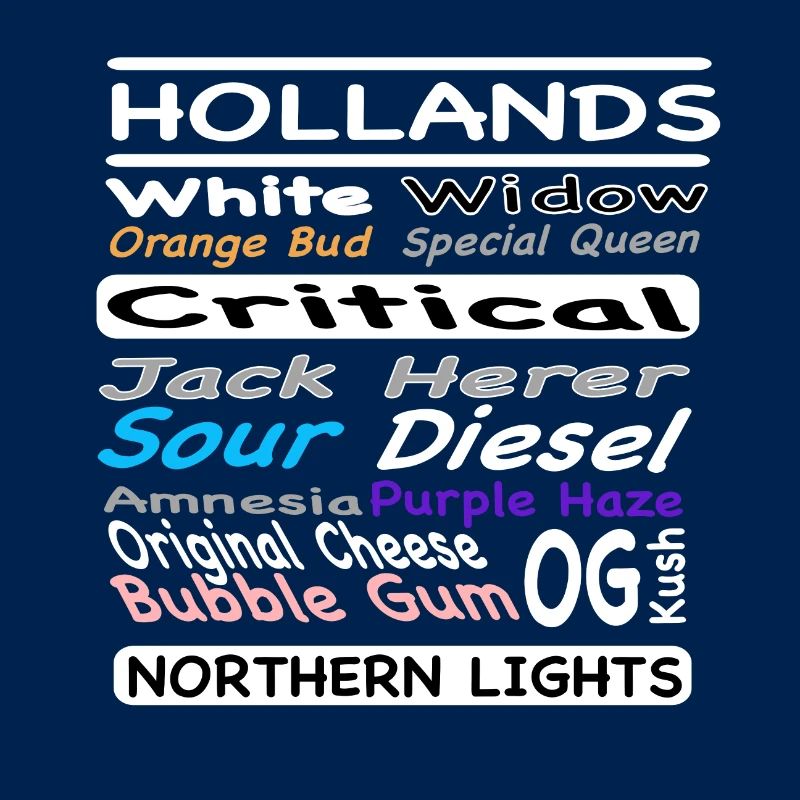 Pays-Bas Pays-Bas Desig avec différentes variétés