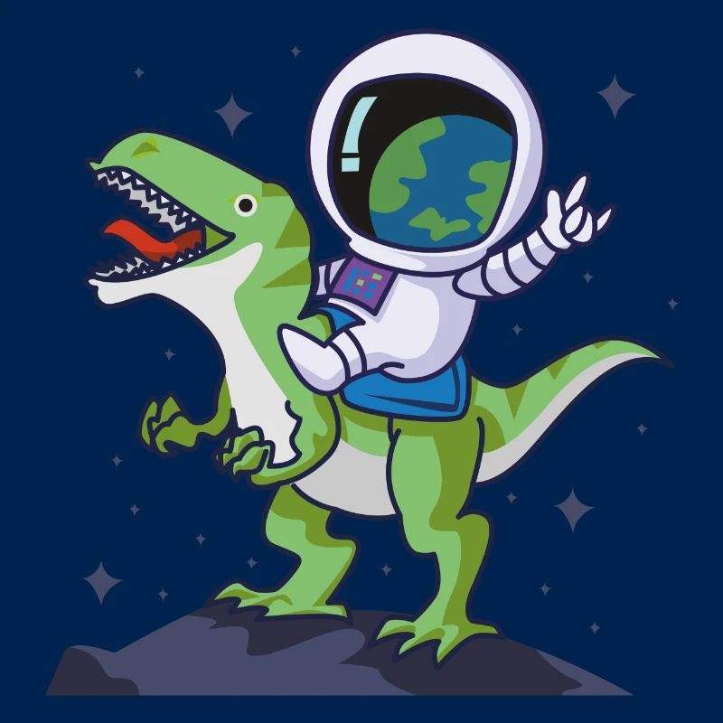 astronaut dinosaurier