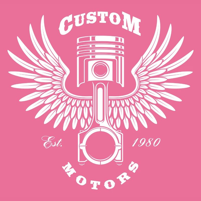 piston avec ailes