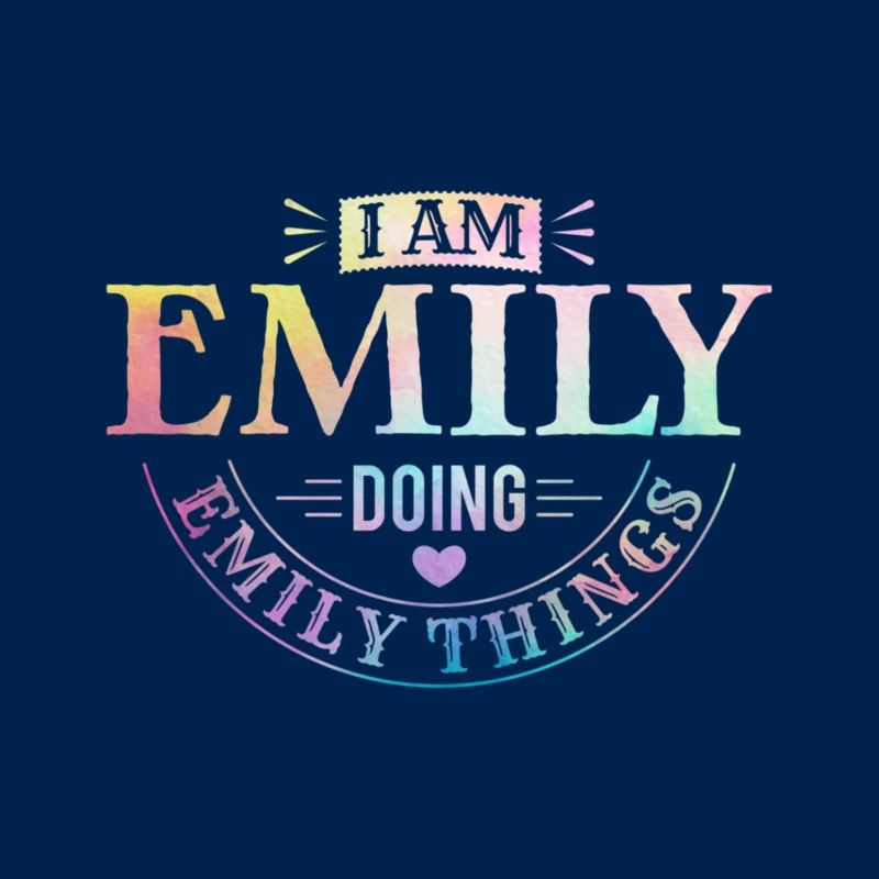 Ich bin Emily Doing Emily Things Geschenk