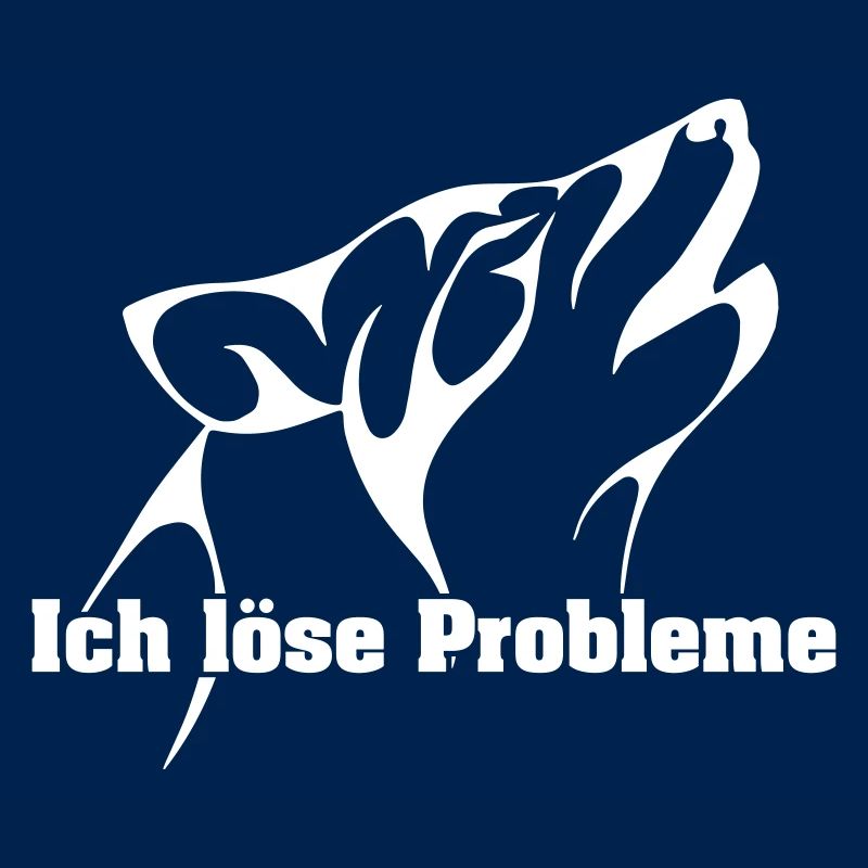 The wolf solves problems