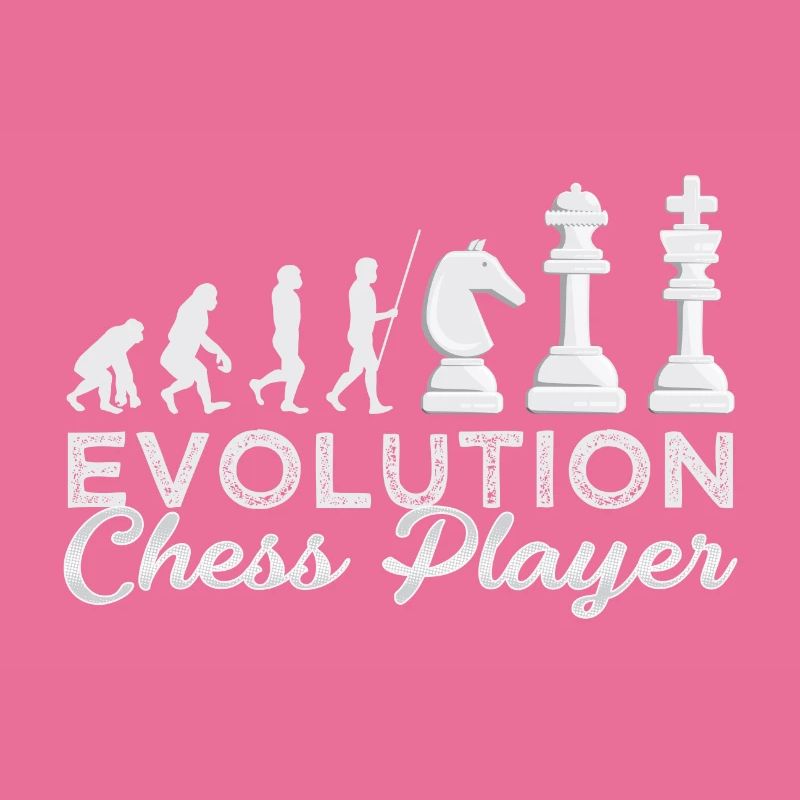Chess Evolution Chessplayer Gift Idea